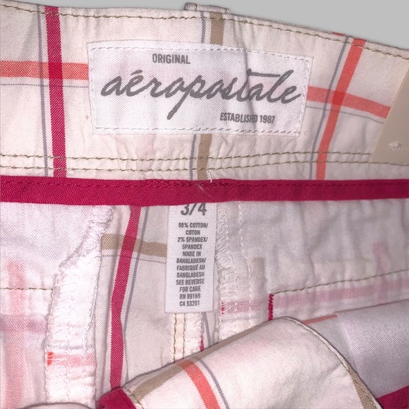 Aéropostale Pink Plaid Shorts - Picture 5 of 5